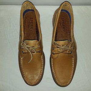 Sperry Men's Original Boat Shoe Sahara Leather Size 13